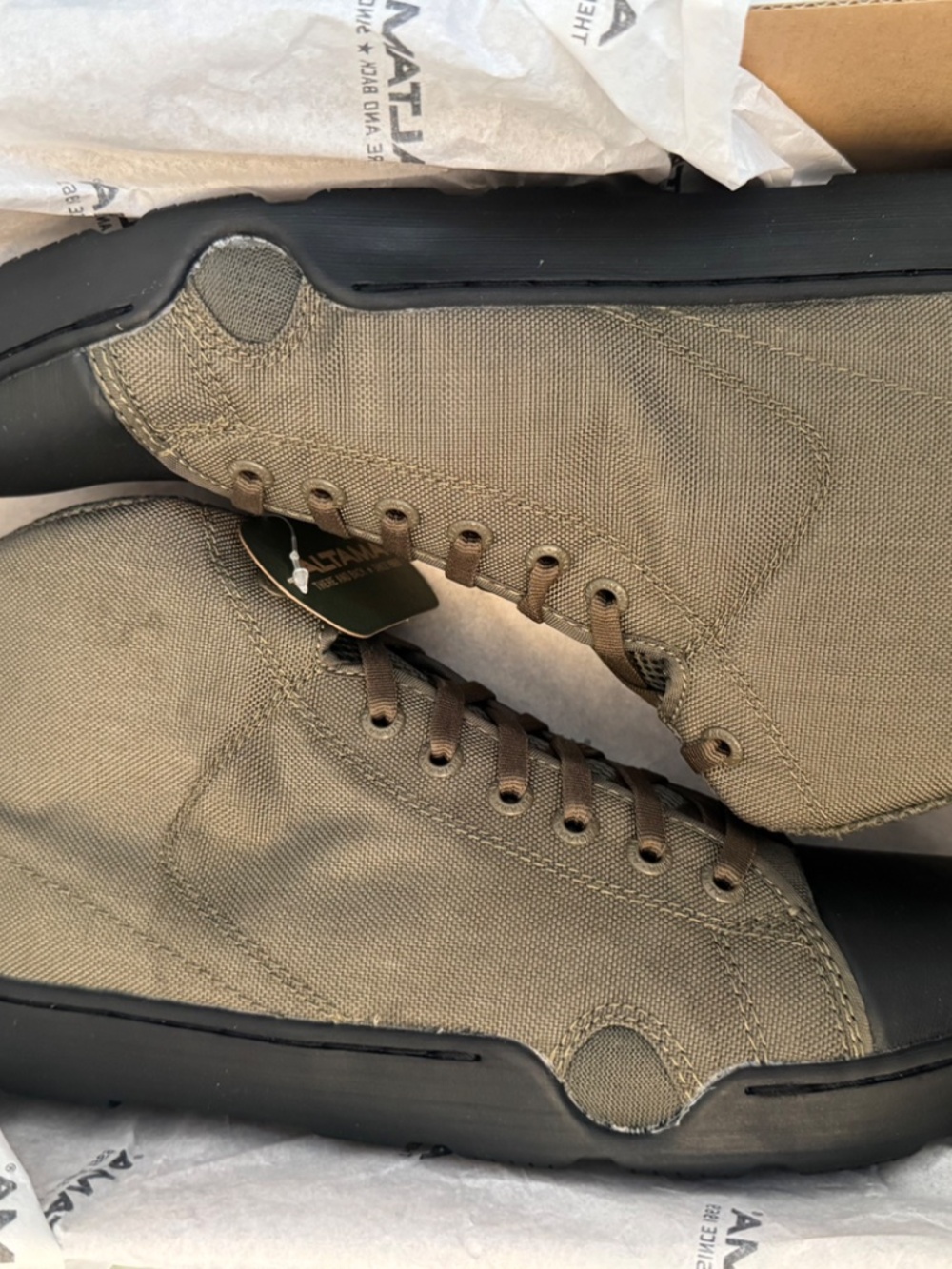 Altama Maritime Assault Mid Boots Men’s 11R Ranger Green Tactical Shoes NIB - Picture 4 of 8